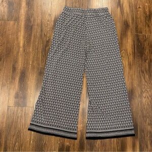 Cropped wide leg pants